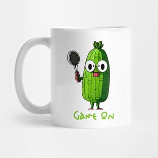 Pickle Playing Pickleball - Game On Mug